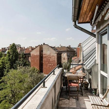 Ferienwohnung Penthouse -By The Danube Budapest Exterior foto